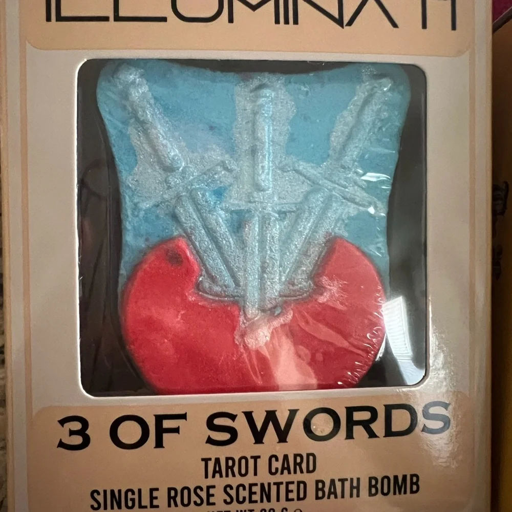 Tarot bath bombs/LOVERS/3‎ of SWORDS